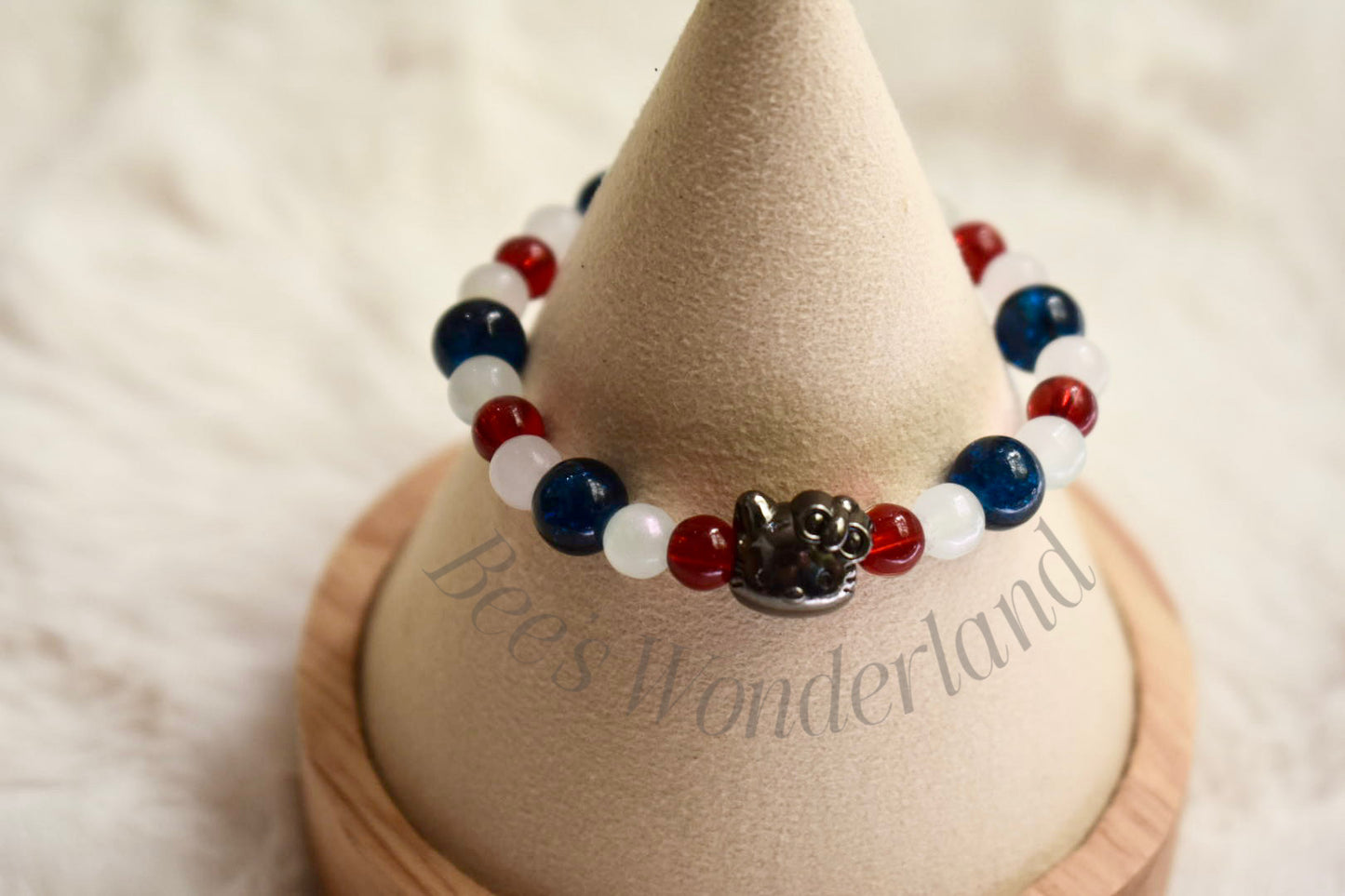Patriotic Red/white and blue bracelet for kids