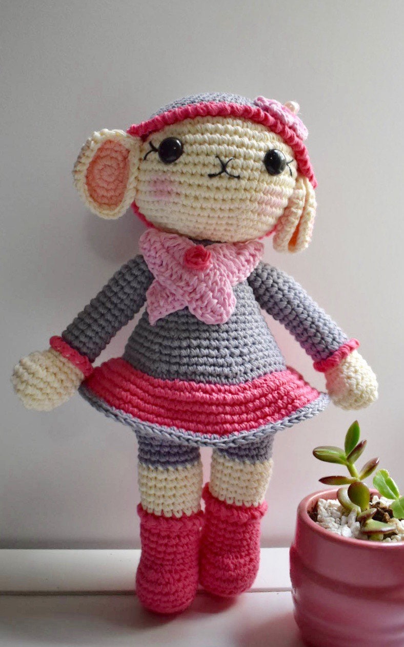 Crocheted Sheep