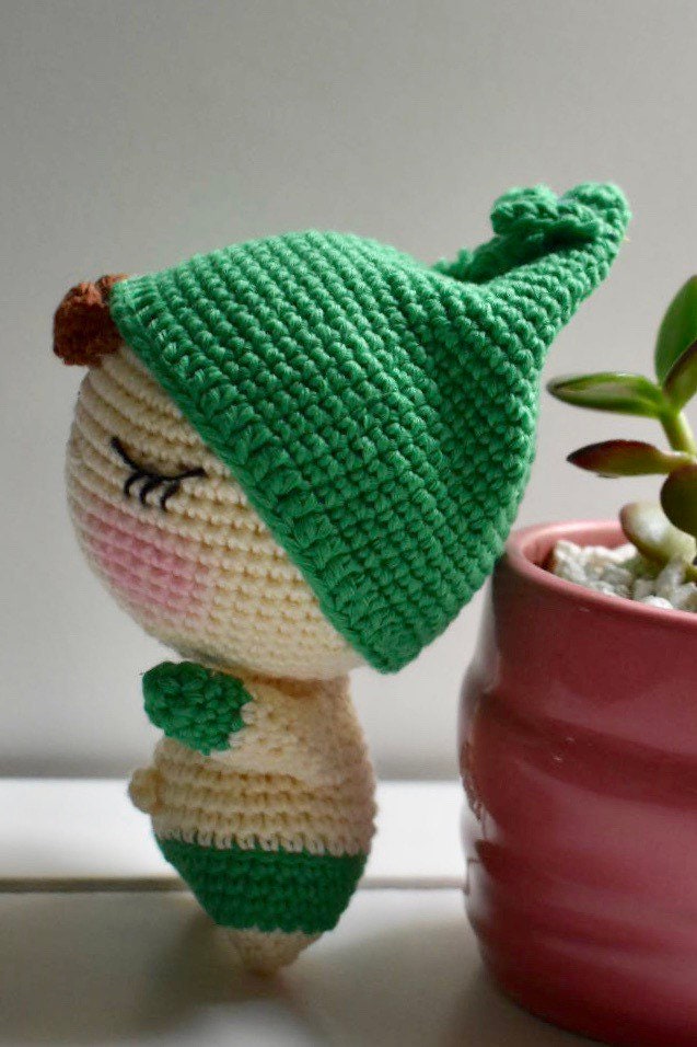 Little crocheted Hoki boy