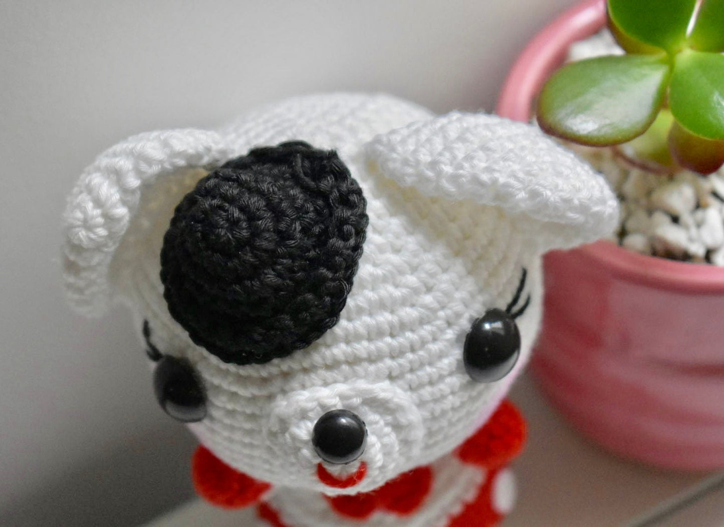Crocheted Minnie Mouse