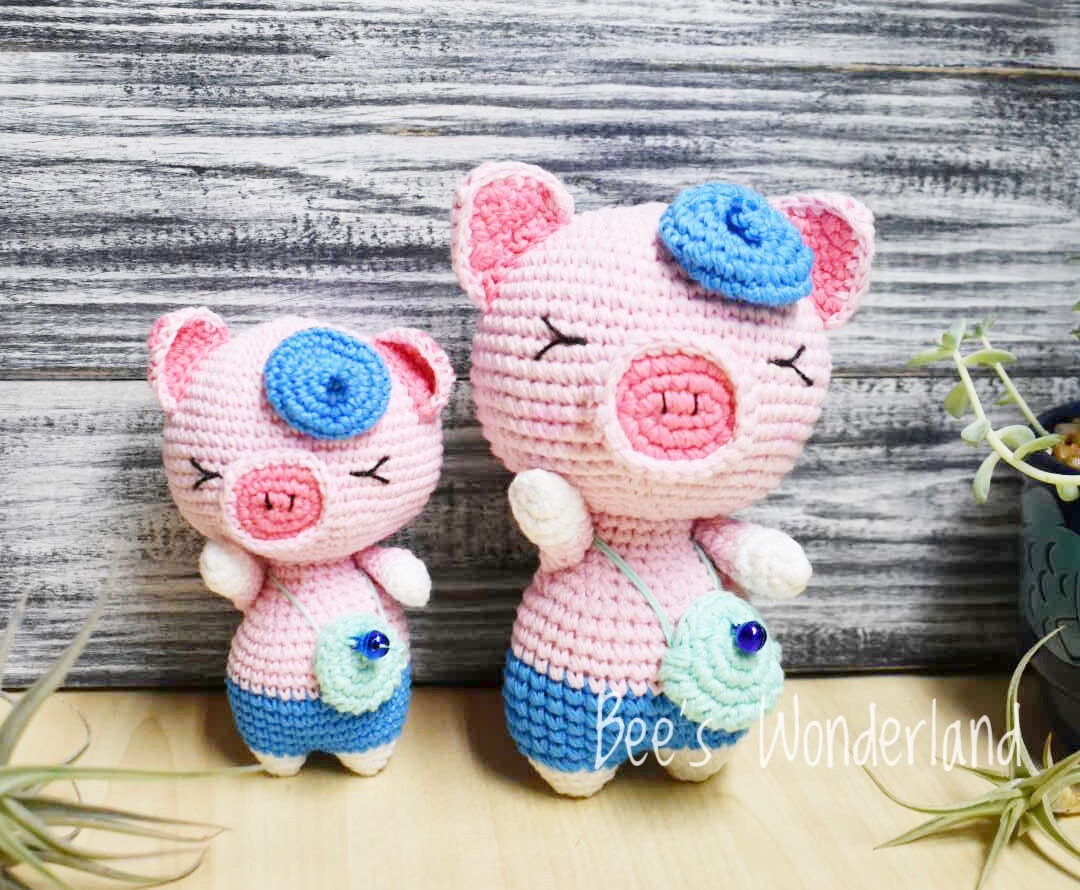 Crocheted Piglet