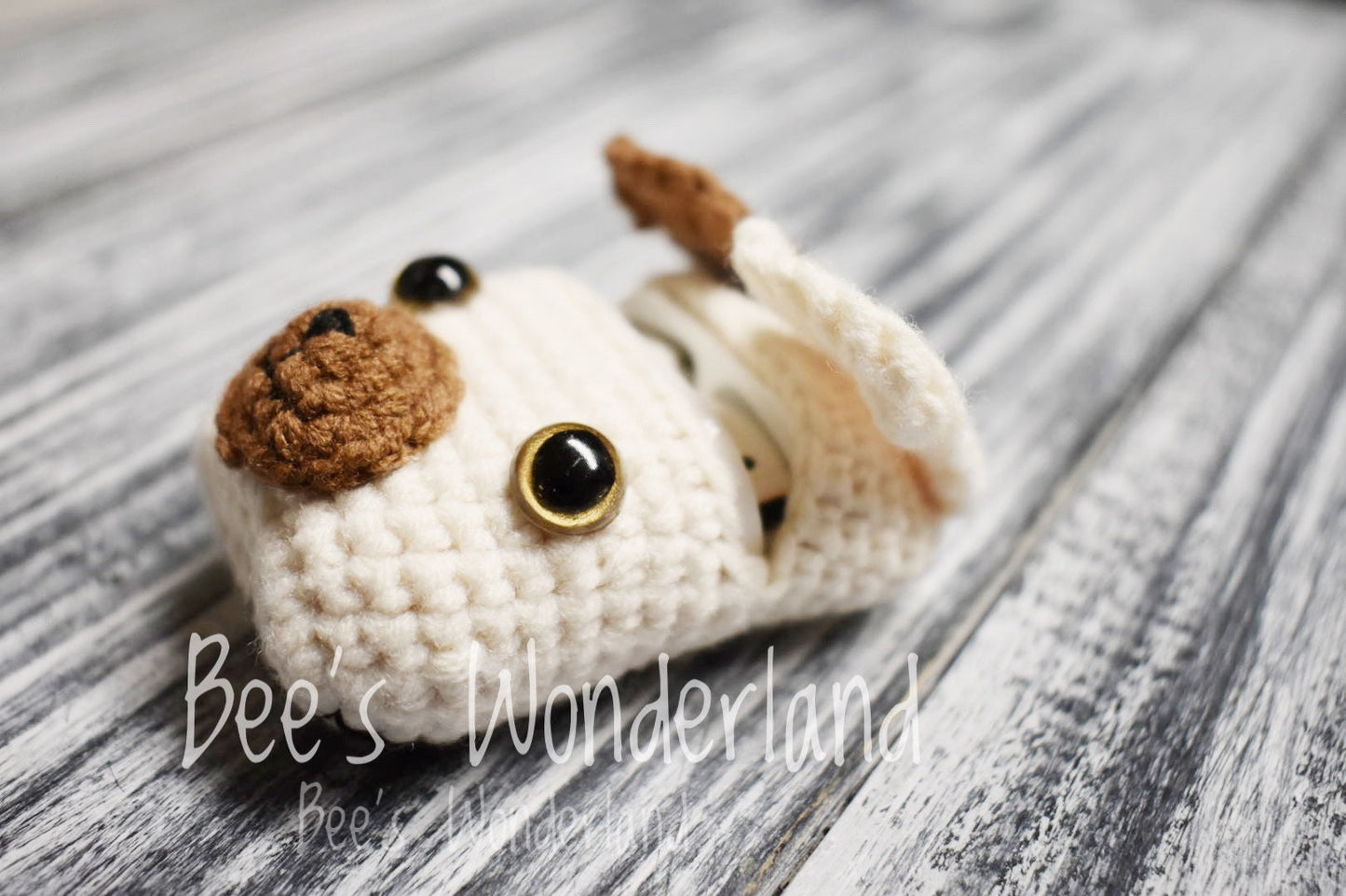 Crocheted Puppy AirPod case