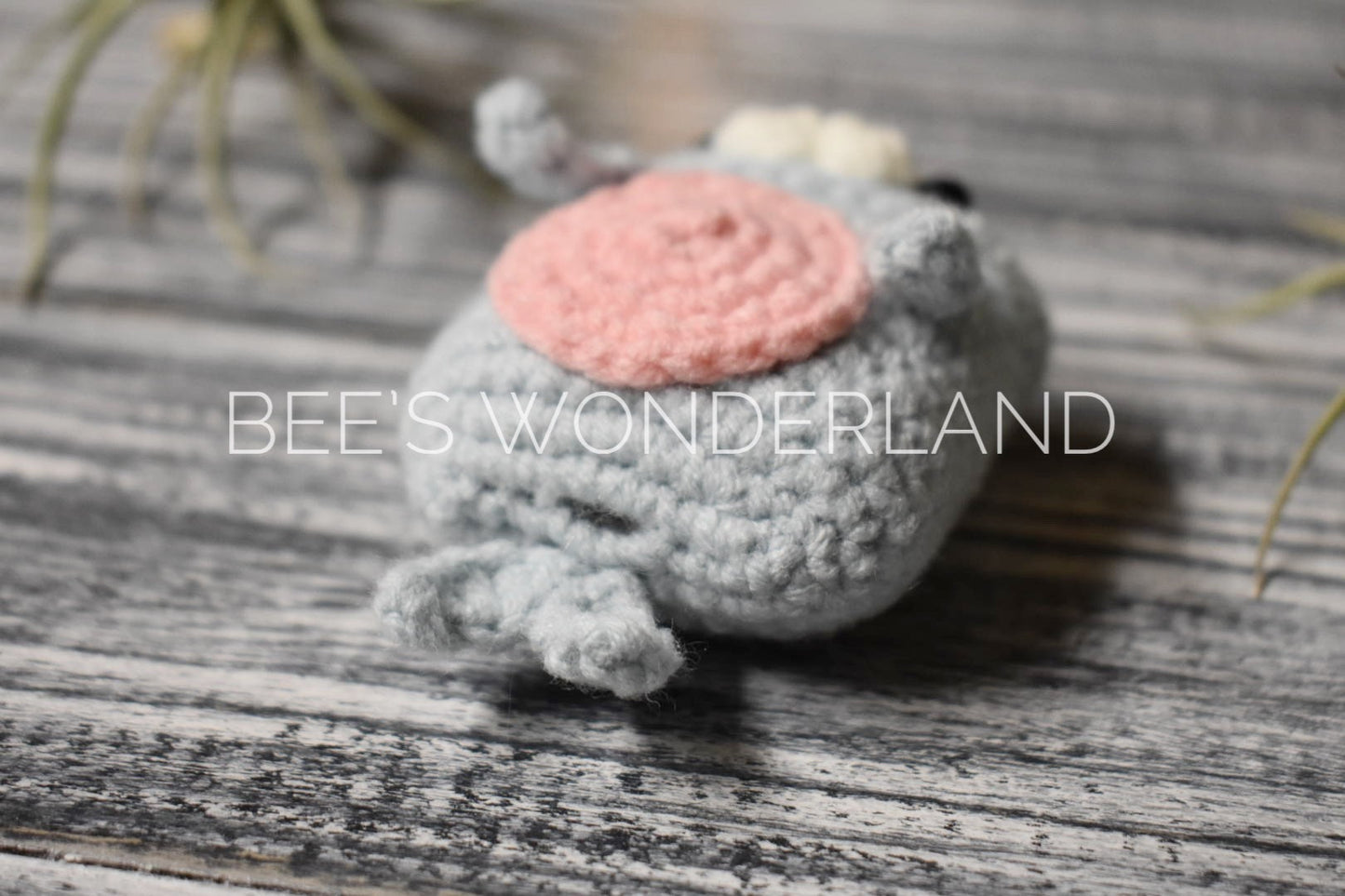 Seal Crocheted AirPod case