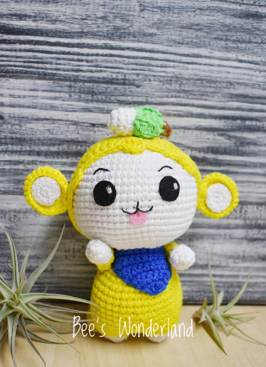 Crocheted Monkey Amigurumi