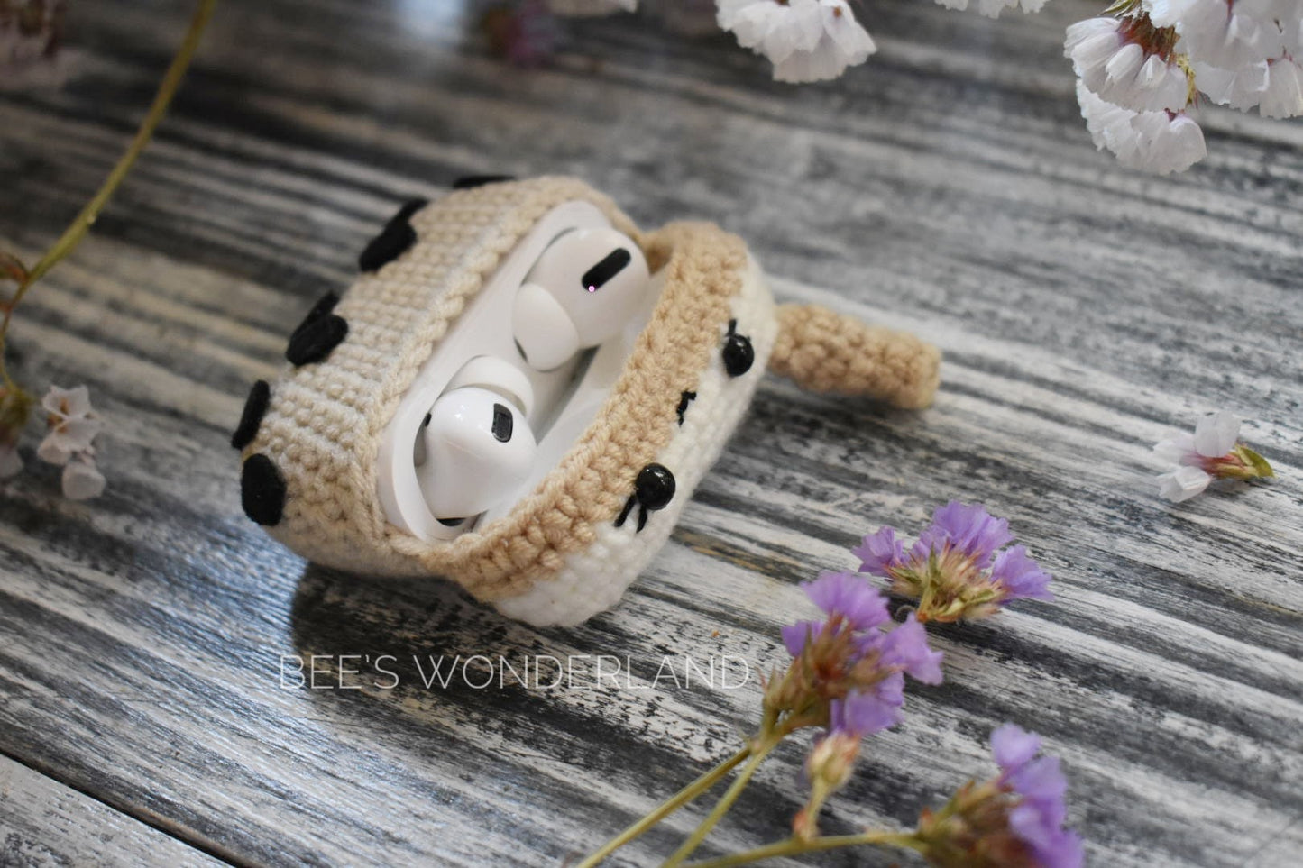 Milk tea AirPod pro crochet case, Crochet AirPod pro case, Handmade , stocking stuffers, Boba AirPod pro case, Kawaii Airpod pro case