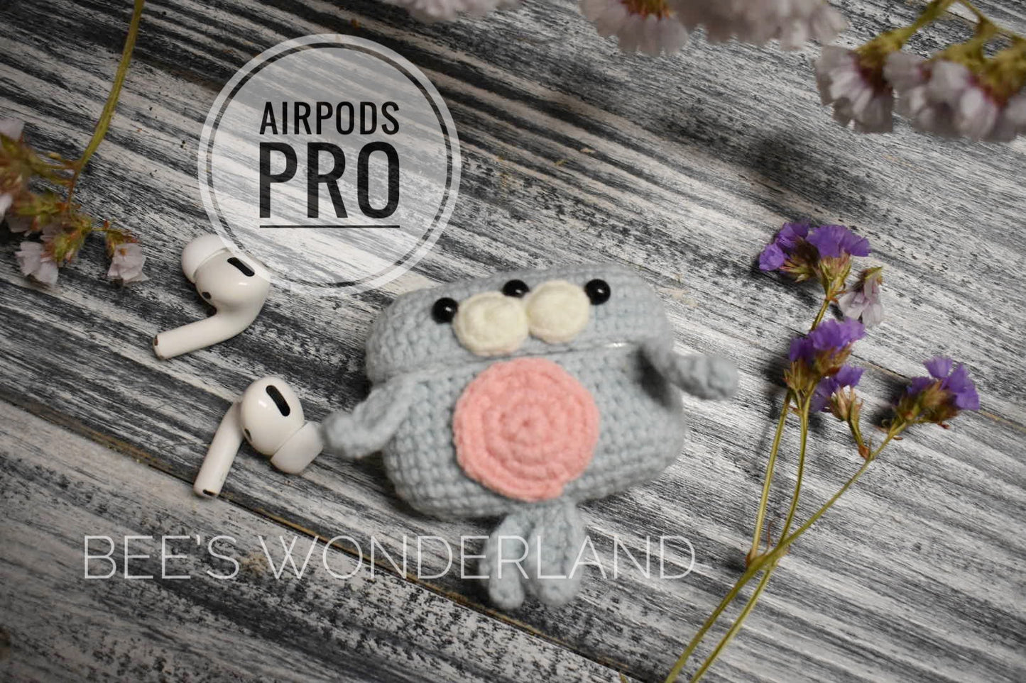 Seal-ly AirPods Pro case, Crochet AirPods Pro case, Handmade gifts , cute Seal AirPods Pro case, Valentine’s gift, gift for her