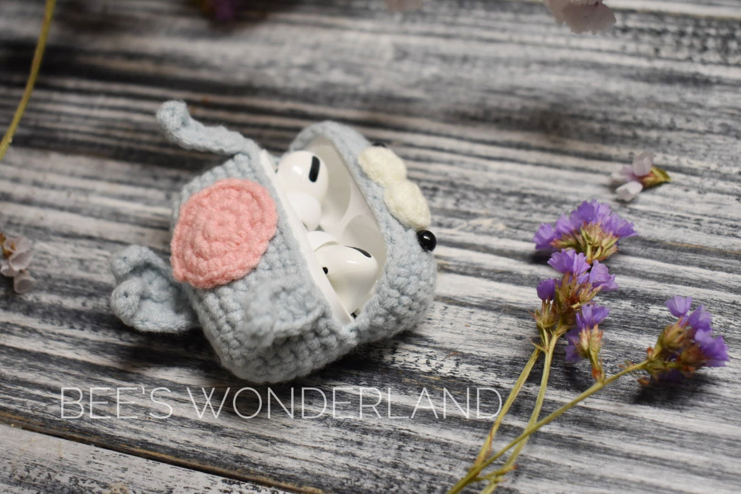 Seal-ly AirPods Pro case, Crochet AirPods Pro case, Handmade gifts , cute Seal AirPods Pro case, Valentine’s gift, gift for her