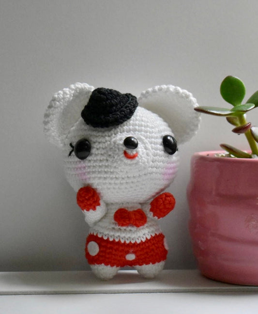Crocheted Minnie Mouse