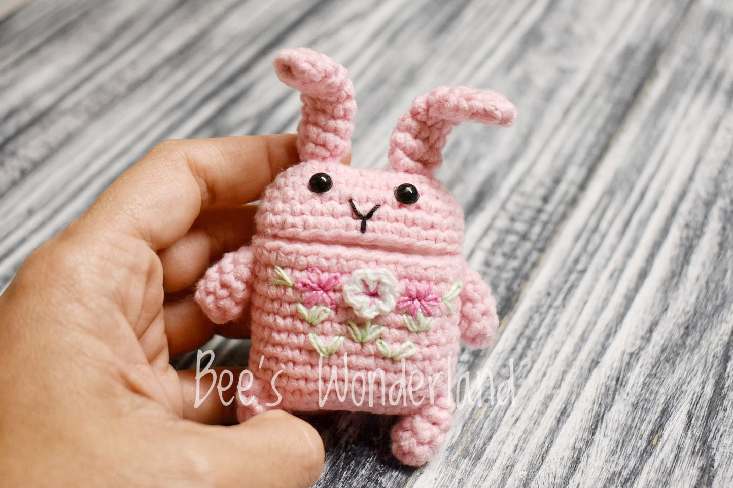 Crochet Bunny 1st,2nd Gen AirPod case