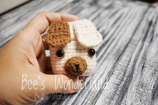 Crocheted Puppy AirPod case