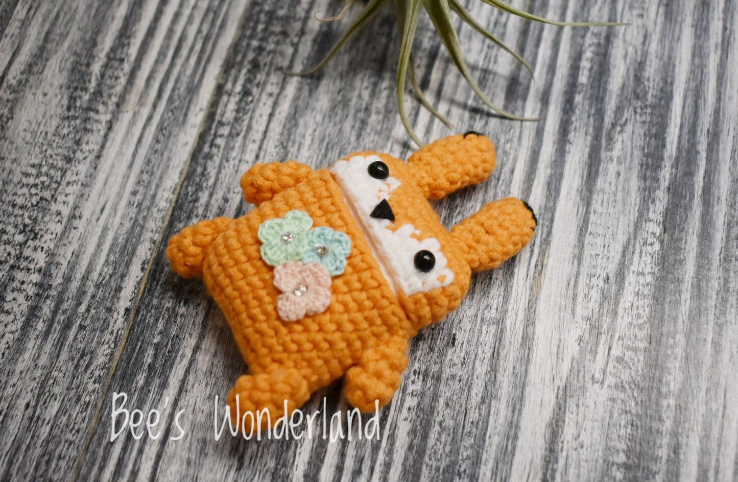 AirPod case, Crochet AirPod case, Handmade case, cute cartoon characters, stocking stuffers, Cute fox AirPod case, Woodland Fox Airpod case