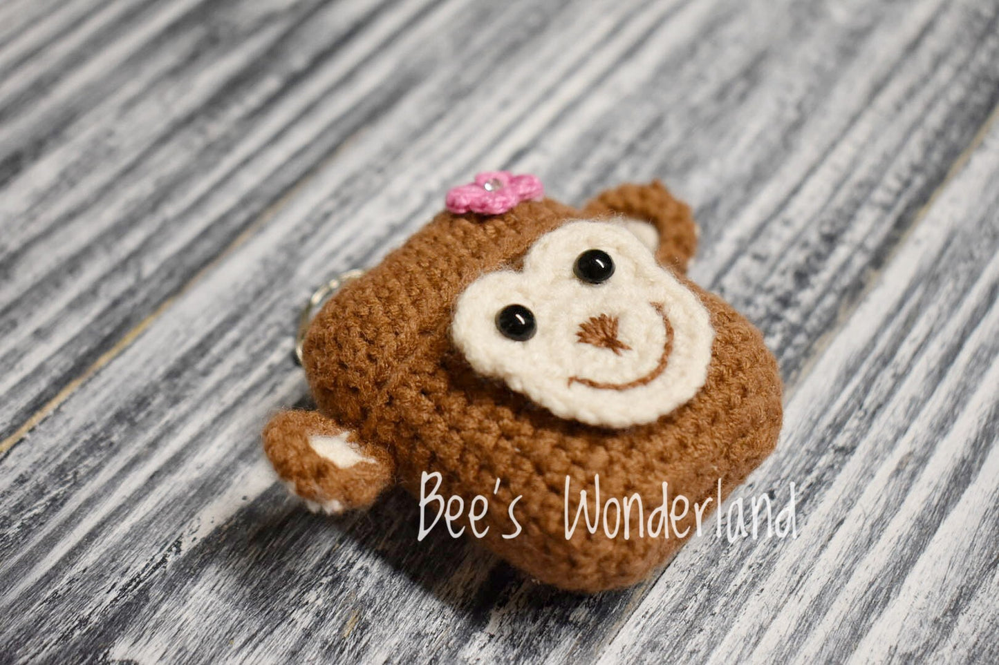AirPod case, Crochet AirPod case, Handmade case, cute cartoon characters, stocking stuffers, Monkey AirPod case