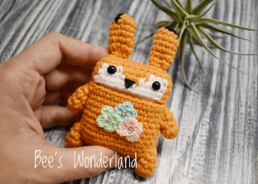 AirPod case, Crochet AirPod case, Handmade case, cute cartoon characters, stocking stuffers, Cute fox AirPod case, Woodland Fox Airpod case