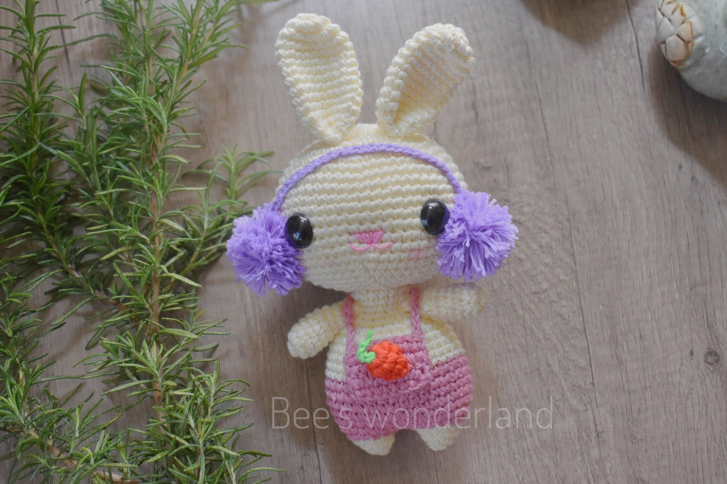 Crocheted Bunny Amigurumi