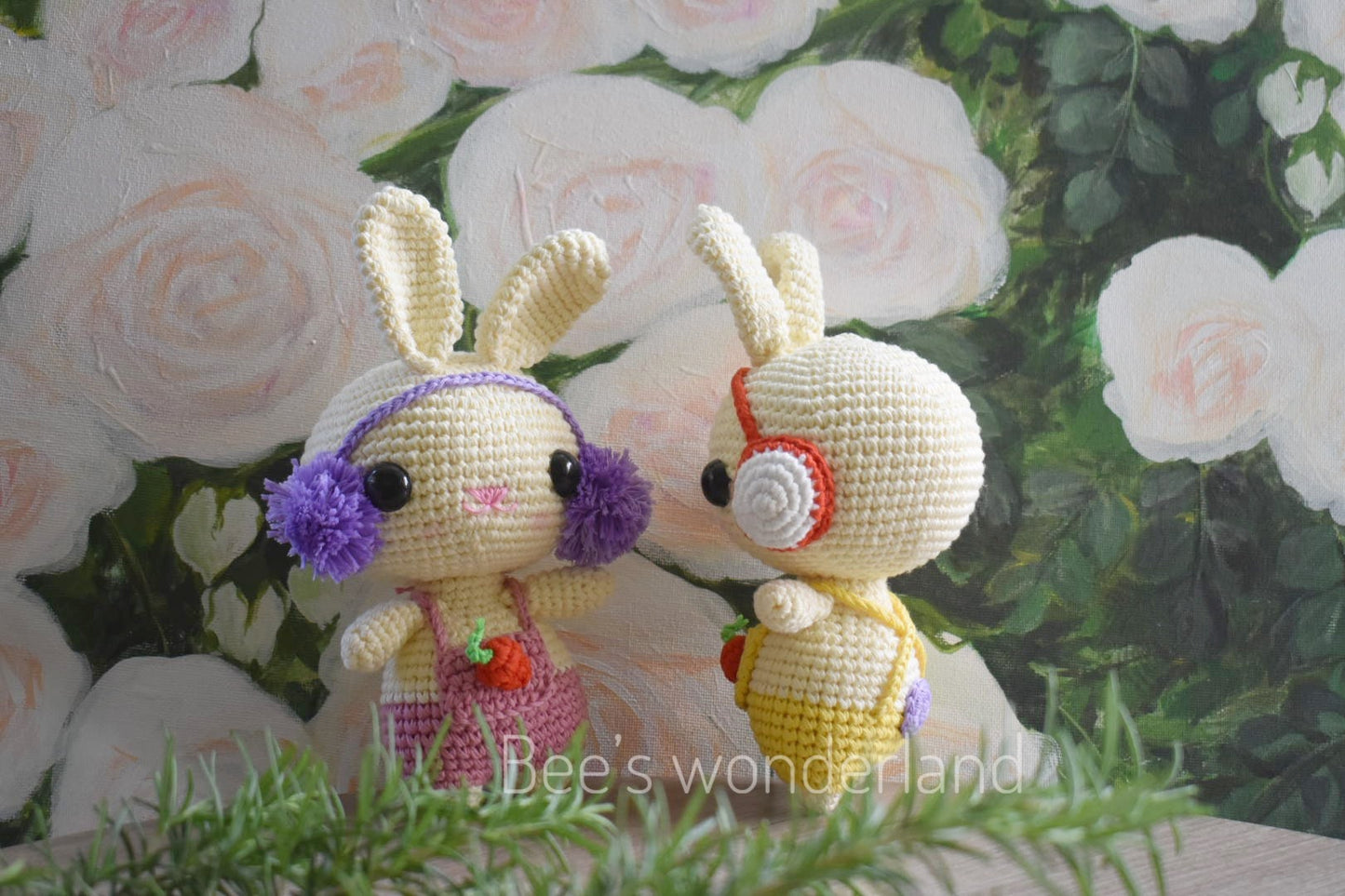 Crocheted Bunny Amigurumi