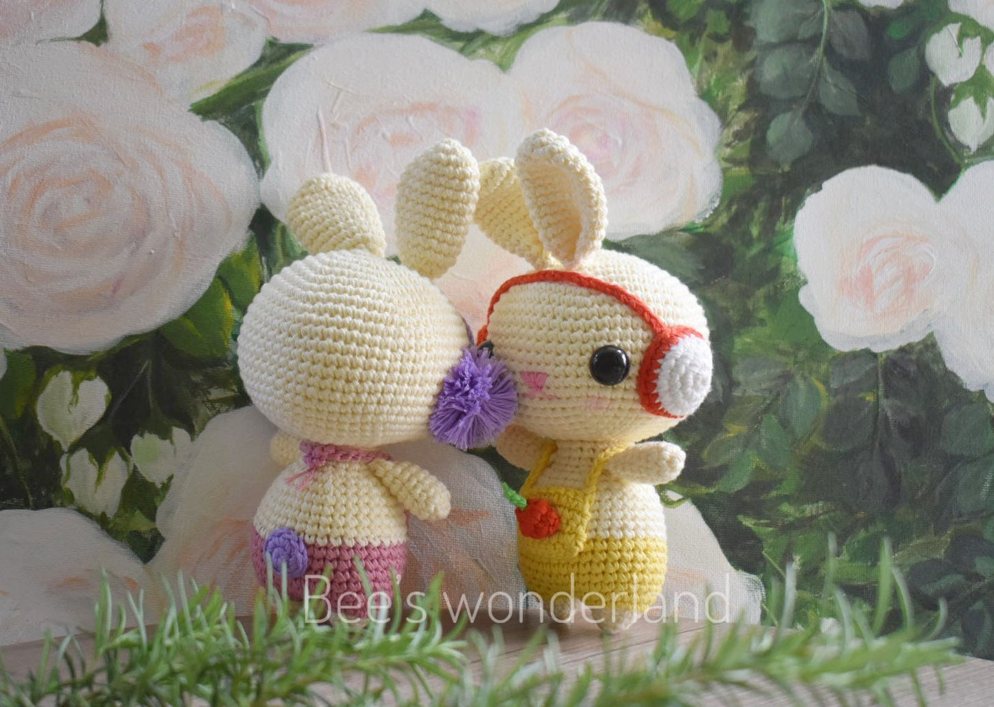 Crocheted Bunny Amigurumi