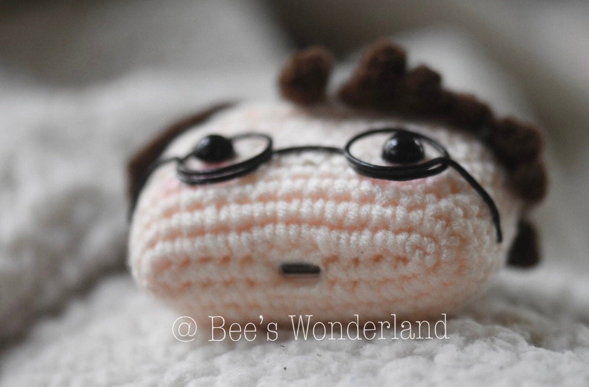 Crocheted Wizard boy Pro case